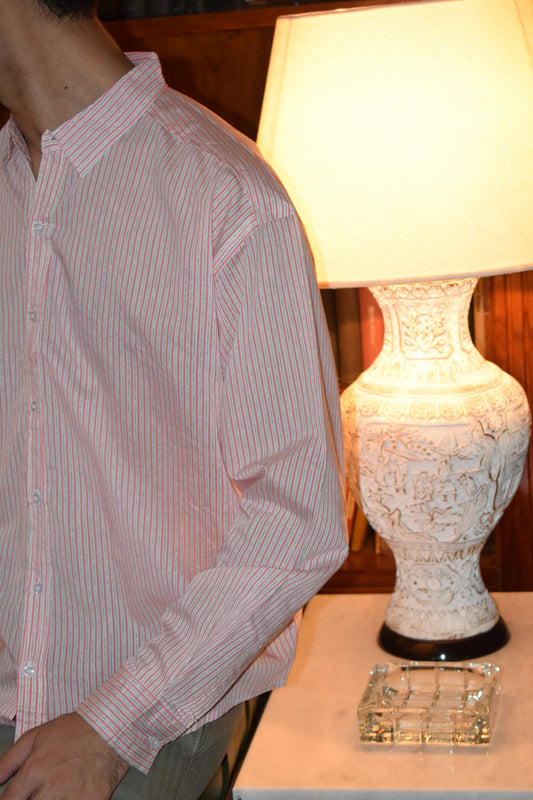 The Club Shirt (Pink/Grey)