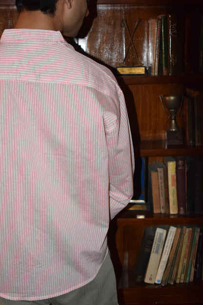 The Club Shirt (Pink/Grey)